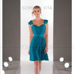 not for sale Sorella Vita Dress 8445 LIGHT aqua 2nd photo